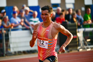 Een hardlopende Noah Schutte